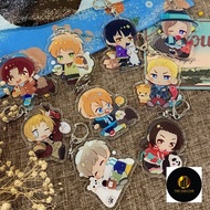 Anime Manga Keychain APH Anime Keychain Women Axis Powers Hetalia Key Chain Man Cute Acrylic chibi D
