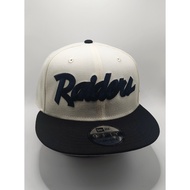 Las Vegas Raiders Script New Era 9FIFTY Snapback hat