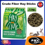 R&M Luxber Crude Fiber Hay Sticks Cerel Free (1 kg) / Rabbit, Guinea Pigs, Chinchillas..