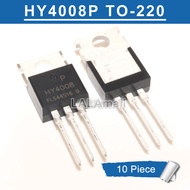 10pcs HY4008 TO-220 HY4008 HY4008P TO220 80V/200A Power MOSFET Transistor New Original IC YZCW