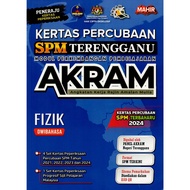 BUKU LATIHAN ( 2025 ) : KERTAS PERCUBAAN SPM TERENGGANU AKRAM FIZIK DWIBAHASA ( KERTAS PERCUBAAN SPM