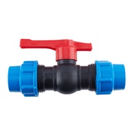 20/25/32mm Water Pipe Quick Valve Connector PE Tube Ball Valves Accessories