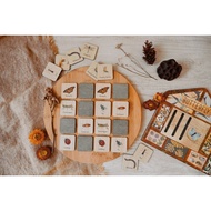 Wooden Ailee Memory & Matching Game - Insects Series