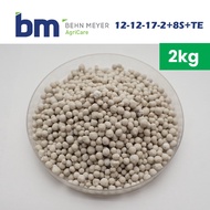 [2kg] Behn Meyer NPK 12-12-17-2 Fertiliser for Fruiting Crops