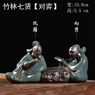 Đồ Trang Trí Gốm Mini Kiểu Trung Quốc Cổ Điển Đồ Chơi Trà Gốm Sứ Trung Quốc Thủ Công Đồ Chơi Trà Bàn