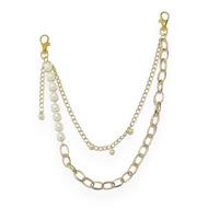 Miriam Pearl Chain Pants Rantai Celana Mutiara Belt Chain Rantai Dompet Gantungan Celana