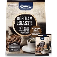 Owl Kopitiam Roast & Ground Coffee Bags - Kopi-O Gao 20 x 20g