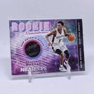 NBA Basketball CardOriginal 2018 PANINI NBA Hoops Dejounte Murray ROOKIE RC Authentic Jersey Patch