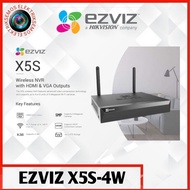 EZVIZ CS-X5S-4W NVR CCTV WIRELESS 4CH / 4 CHANNEL H.265 - NVR X5S UP TO 5MP