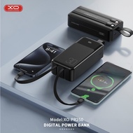 AWEI Powerbank 30000mAh 22.5W Power bank Portable XO Fast Charging Type C PD 20W Dual USB With Cable