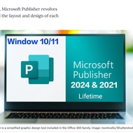 Microsoft Publisher 2021 & 2024 lastest Lifetime warranty project 2024 visio 2024