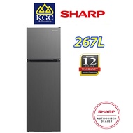 Sharp 267L 2 Doors Fridge Inverter Refrigerator