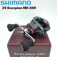 SHIMANO 24 Scorpion MD 301XG / 301XGLH BC Reel Free Style [Saltwater Compatible]