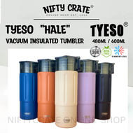 Original Tyeso NEW “HALE” Vacuum Insulated Tumbler/ Hot and Cold Tumbler Drinkware Bottle Jug