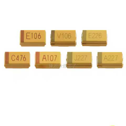 100PCS 1206 A-type 16V 25V 1uF 2.2uF 4.7uF 10uF 22uF 47uF 106 105 475 226 476 SMD Tantalum Capacitor