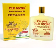 Dầu gừng Thái Dương chai 24ml