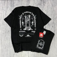 LOKAL Latest black streetwear t-shirt for adult men, short sleeves original premium unisex distro t-