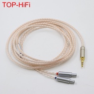 4 pin Xlr 4.4 3.5mm 2.5 6.35 jack 16 Cores PCOCC to Headphone Earphone Cable For Sennheiser hd 800 s