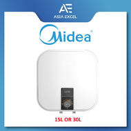 MIDEA D15-25VI | D30-25VT 15L / 30L WHITE ELECTRIC STORAGE HEATER