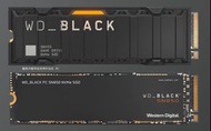 WD Black SN850 NVMe SSD連散熱片 1TB (二手)