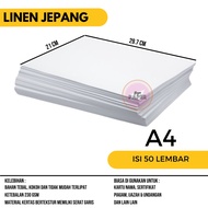 A4 Linen Certificate Paper, 50 sheets A4 Linen Certificate Paper/ A4 Linen Paper/