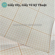 Oly Paper, Technical Drawing Paper A3/ A4 Size - Pack of 10 red A3/A4 sheets