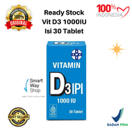 Vitamin D3 1000 IU IPI Vit D3 Isi 70 Tablet Ekonomis HALAL ORI BPOM