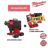 M18 FMTIW12-502C - MILWAUKEE M18 FUEL BRUSHLESS 1/2” MID TORQUE IMPACT WRENCH