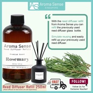Aroma Sense Rosemary Scent Reed Diffuser Refill (250ml)