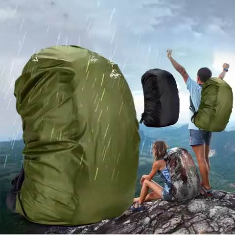 35L 100L 120L Rain Cover Backpack Waterproof Bag Dust Hiking Camping Bags Large Military 90L 95L 110
