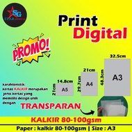 PRINT A3+ KALKIR | PRINT KALKIR PAPER MATERIAL A3 Printing