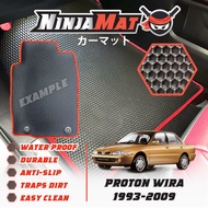𝗡𝗶𝗻𝗷𝗮𝗠𝗮𝘁 Proton Wira 1993-2009 Car Floor Mat and Carpet