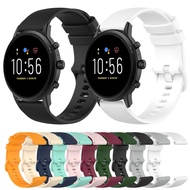 Silicone Sport Band For Fossil gen 6 44mm Gen6 / gen 5 5e 44mm / Gen5 LTE 45mm Smart Watch Strap Replacement Bracelet Watchband