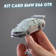 Car Kit Card E46bmw GTR | 1: Scale Assembly Car Toy 50 43 32