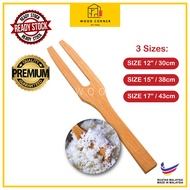 FORK LADDLE / SUDIP KAYU DUA MATA /WOODEN KITCHEN UTENSILS / NASI SUDIP
