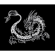 dragon sticker 龙 sticker   car sticker
