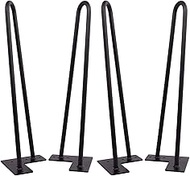 Set of 4 Wooden Sofa Legs,Tapered Coffee Table Furniture Feet,Cupboard Replacement Legs,with Mountin