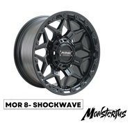 MOR-8 SHOCKWAVE Monsterims Off Road Rim 4x4 Rim Original Monsterims 16 18 20 Inch 6x139.7 6X114.3 (Set)