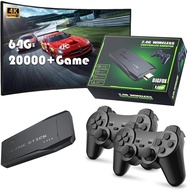 Update Retro Video Game Console 2.4G Wireless Console Game Stick 4k 20000 Game 64G Portable Dendy Ga