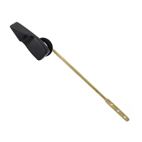 For Toilet Repair Toilet Tank Flush Lever Toilet Flush Handle Plastic Nut Included Metal Constructio
