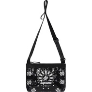 ［現貨］黑色 SUPREME 21SS BANDANA TARP SIDE BAG  變形蟲 小包 側背包