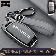 3 4 button alloy Hyundai Car Key Cover Case Shell for Sonata Elantra Tucson ix25 Creta ix35 Case Cov