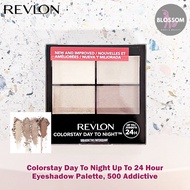 Revlon - Colorstay Day To Night Up To 24 Hour Eyeshadow Palette 4.8g เรฟลอน พาเลทอายแชโดว์ แบบแป้ง