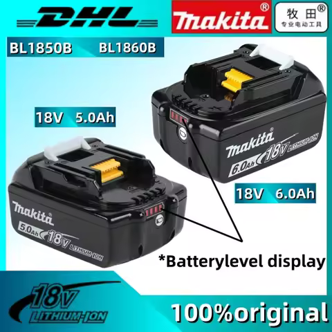 Makita-batería recargable BL1890, herramienta eléctrica de repuesto de 18V, 9,0 AH, para Makita DDF4
