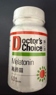 Doctor's Choice 褪黑激素 60 粒 萬通靈 非安眠藥