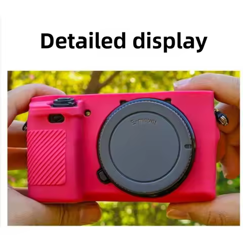 Soft Silicone Protective Case For Sony Alpha A6000 A6100 A6300 A6400 A6500 A6600 A5100 A5000 Body Co