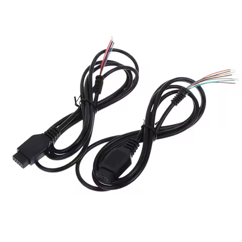 Cable For 2 MD 2 Control Cable For Mega Drive 2 Gamepad Controller Extend Cord 9Pin Game Console Wir