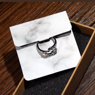 Marble Jam Ring Display Storage Jewelry