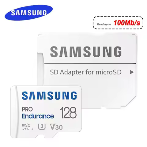 SAMSUNG PRO Endurance Micro SD 64GB Micro SD/TF Card 256gb 128gb Flash Micro Card U3 4K Memory TF Ca