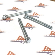 MESIN (Pack of 20 pcs) 6x65 engine block bolts with 8 keys flange/s 6x65Bolt with 8 keys